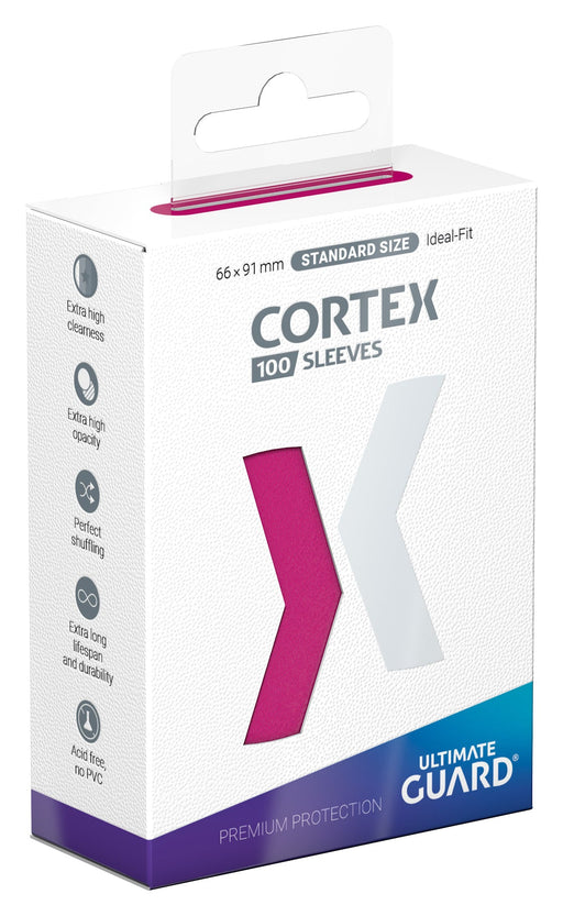 Ultimate Guard Cortex Standard Size Sleeves - Glossy Pink (100ct) - for just $5.95! 