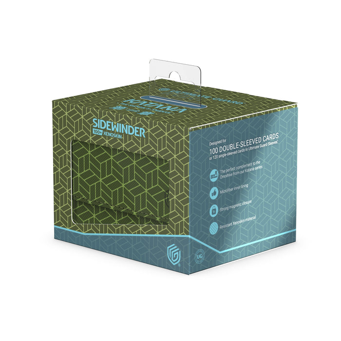 Ultimate Guard Katana: The Shogun's Journey Part II Sidewinder 100+ Xenoskin - Ajiro (Green / Light Blue) - for just $19.95! 