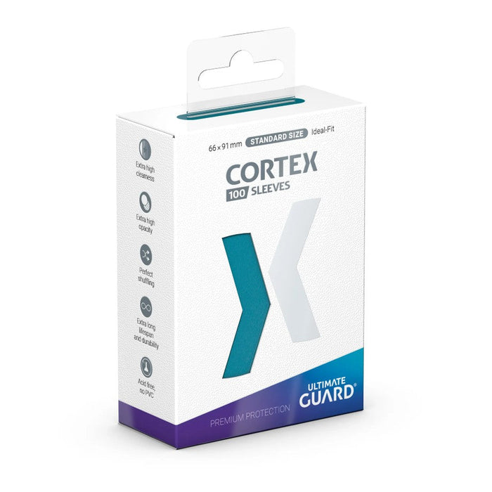 Ultimate Guard Cortex Standard Size Sleeves - Glossy Petrol (100ct) - for just $5.95! 