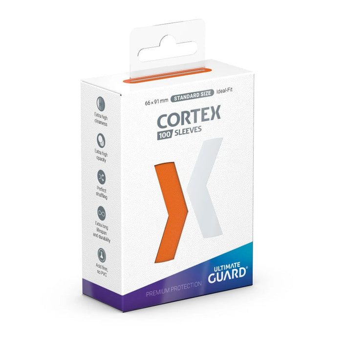 Ultimate Guard Cortex Standard Size Sleeves - Glossy Orange (100ct) - for just $5.95! 