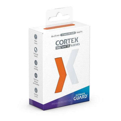 Ultimate Guard Cortex Standard Size Sleeves - Matte Orange (100ct) - for just $6.95! 