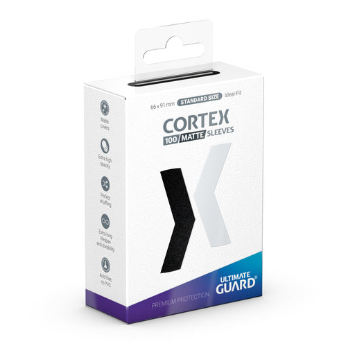 Ultimate Guard Cortex Standard Size Sleeves - Matte Black (100ct) - for just $6.95! 