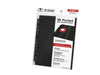 Ultimate Guard - 18 Pocket Side Loading Binder Sleeves - Black Supreme - for just $8.99! 