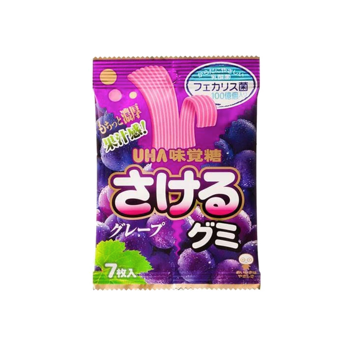 UHA Sakeru Grape Gummy (Japan) - Premium  - Just $3.49! Shop now at Retro Gaming of Denver