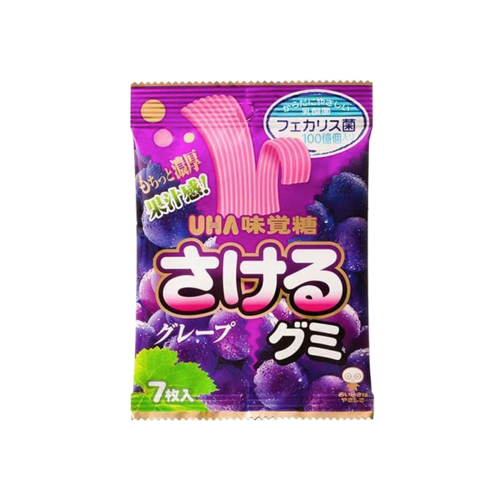 UHA Sakeru Grape Gummy (Japan) - Premium  - Just $3.49! Shop now at Retro Gaming of Denver