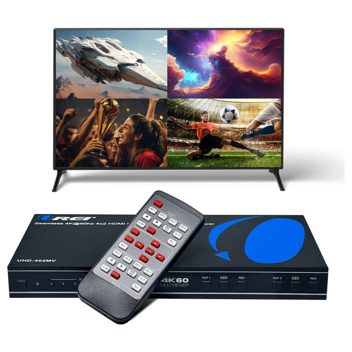 4K Quad Multi-Viewer 4x2 Seamless Switch (UHD-402MV) - Just $399.99! Shop now at Retro Gaming of Denver