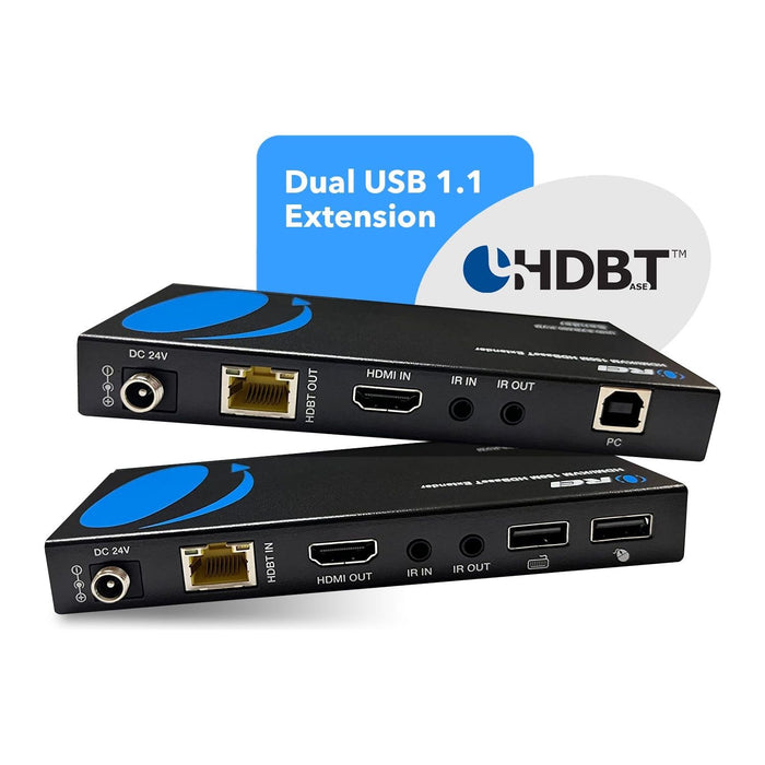 4K KVM HDMI HDBaseT Extender Over CAT6/CAT7 Cable Up To 400 Ft Keyboard & Mouse Over Network (UHD-EXB400-KVM) - Just $179.99! Shop now at Retro Gaming of Denver