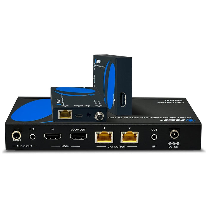 4K Ultra HD 1x2 HDMI Extender Splitter Over CAT6/7 Up To 115 Ft -EDID (UHD12-EX115-K) - Just $174.99! Shop now at Retro Gaming of Denver