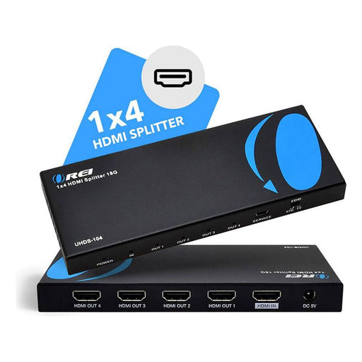 1x4 HDMI Splitter : 1-in 4-out, UltraHD 4K, EDID (UHDS-104) - Premium Splitter - Just $34.99! Shop now at Retro Gaming of Denver