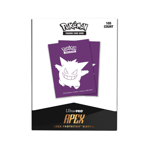 Deck Protector Sleeves: Apex - Pokémon - Elite Series - Gengar (105ct) - for just $21.99! 