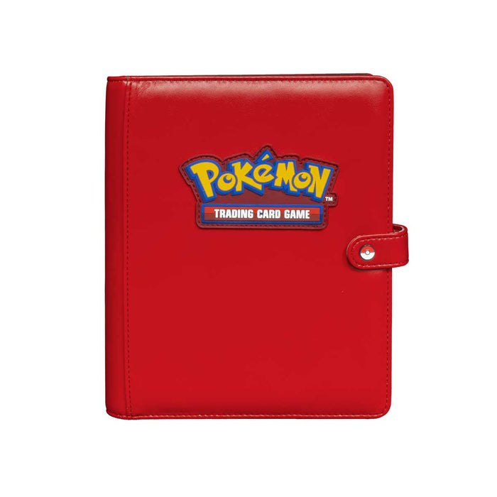 Ultra PRO: Premium 4-Pocket Pokemon Snap Binder - Red - for just $18.95! 
