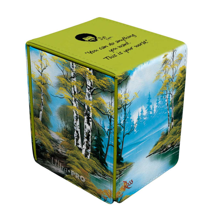 Ultra PRO: Alcove Flip Deck Box - Bob Ross Collection (Lakeside Path) - for just $15.95! 