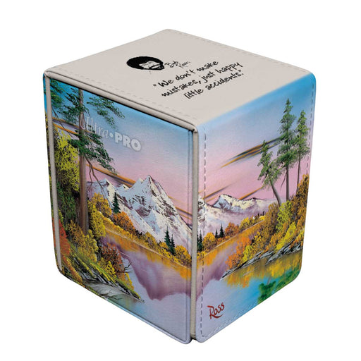 Ultra PRO: Alcove Flip Deck Box - Bob Ross Collection (Mighty Mountain Lake) - for just $14.95! 