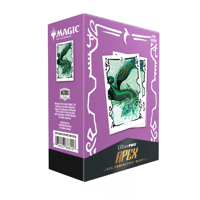 Ultra Pro Magic: The Gathering - Apex Sleeves 105ct - Tarkir: Dragonstorm (Sultai) - for just $14.95! 