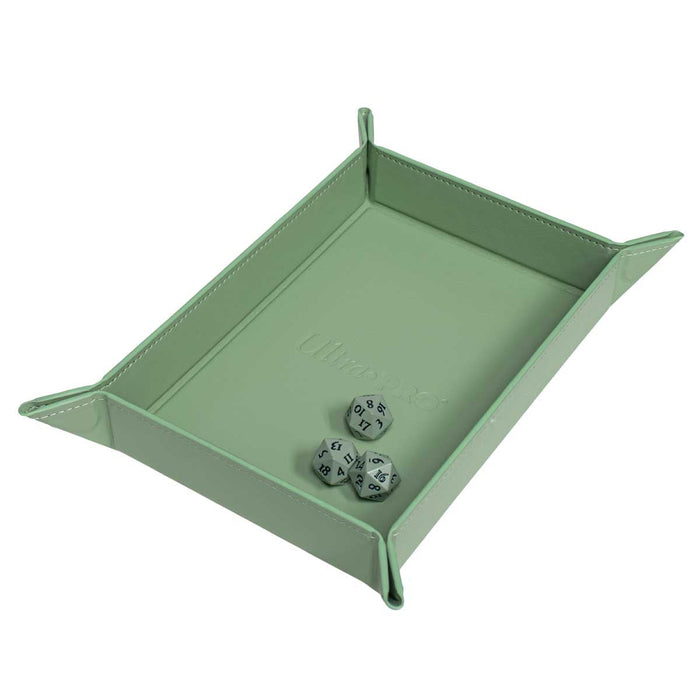 Ultra Pro: Magnetic Folding Dice Tray - Vivid (Cool Matcha) - for just $9.95! 