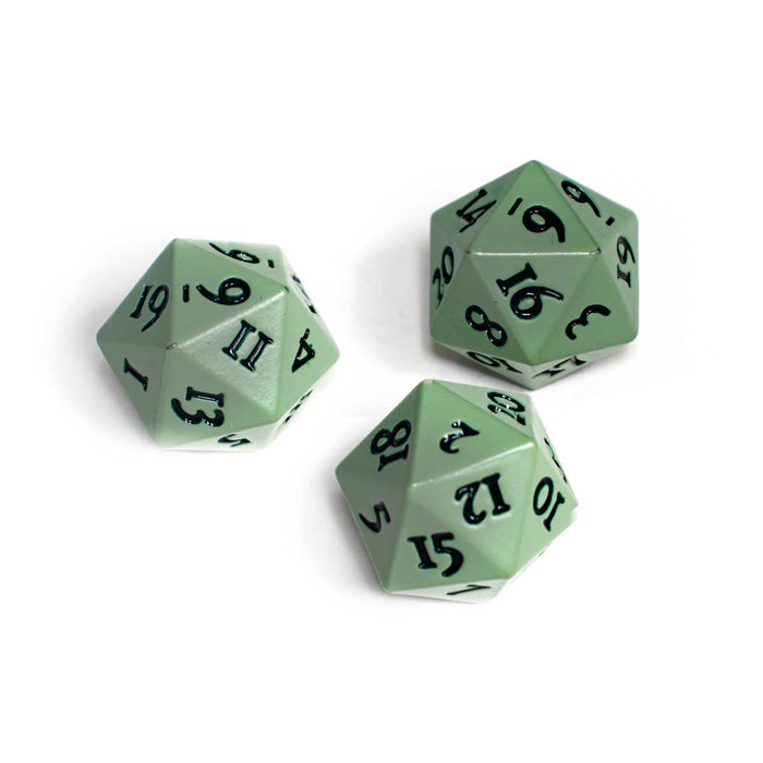 Ultra PRO: Vivid Heavy Metal D20 Dice (Cool Matcha) - for just $8.95! 