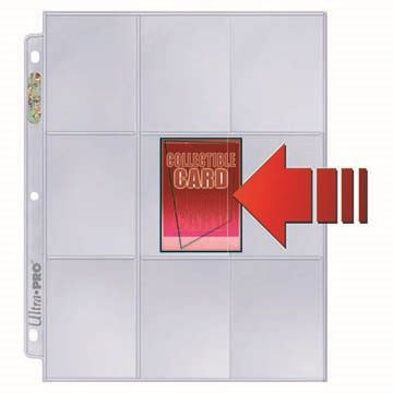 Ultra Pro 9-Pocket Side Load Pages 100-Count - for just $17.95! 