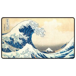 Ultra Pro Black Stitched Playmat The Great Wave of Kanagawa by Hokusai - for just $18.95! 