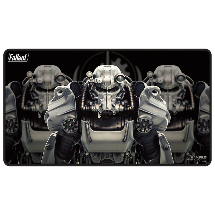 Ultra PRO Magic: The Gathering - Black Stitched Playmat - Fallout: Brotherhood of Steel - for just $16.95! 