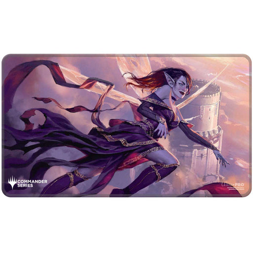 Ultra PRO: Stitched Edge Playmat - Commander Series (Alela) - for just $14.95! 