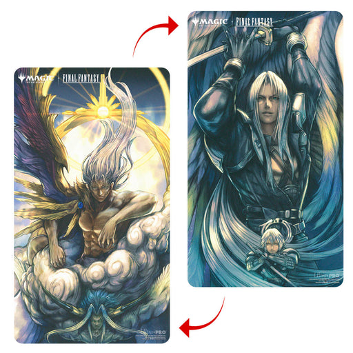Ultra PRO Magic: The Gathering - Double-Sided Playmat - Final Fantasy (Sephiroth, Fabled SOLDIER / Sephiroth, One-Winged Angel) - for just $29.95! 