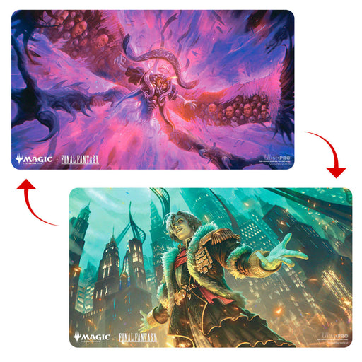 Ultra PRO Magic: The Gathering - Double-Sided Playmat - Final Fantasy (Emet-Selch, Unsundered / Hades, Sorcerer of Eld) - for just $29.95! 