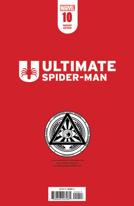 Ultimate Spider-Man #10 Unknown Comics Miguel Mercado Exclusive Virgin Var (10/16/2024) - for just $20! 