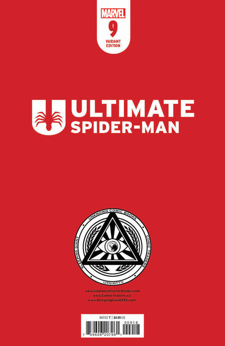 Ultimate Spider-Man #9 Unknown Comics Exclusive Mirka Andolfo Var (09/25/2024) - for just $10! 