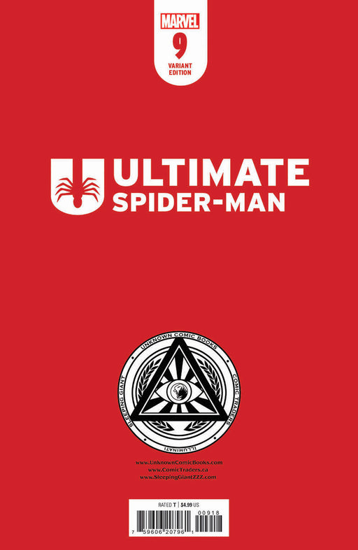 Ultimate Spider-Man #9 Unknown Comics Exclusive Mirka Andolfo Virgin Var (09/25/2024) - for just $20! 