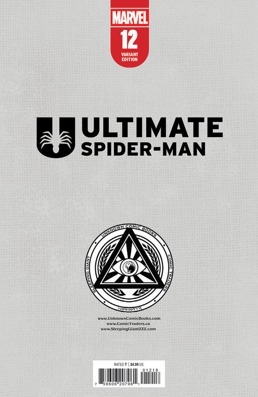 Ultimate Spider-Man #12 Unknown Comics Leirix Exclusive Var (12/18/2024) - for just $10! 