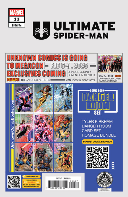 Ultimate Spider-Man #13 Unknown Comics Frany Exclusive Virgin Var (01/22/2025) - for just $30! 