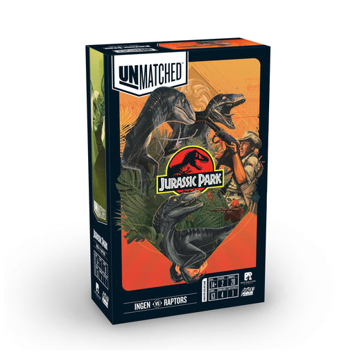Unmatched: Jurassic Park - InGen vs. Raptors - for just $30! 