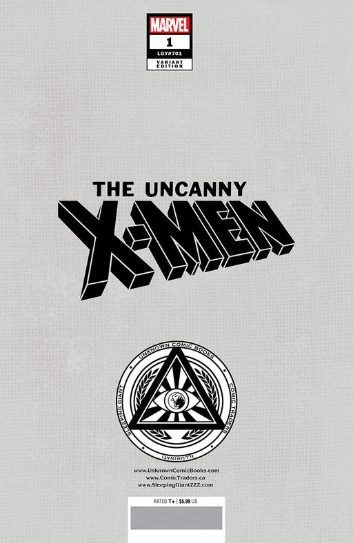 Uncanny X-Men #1 Unknown Comics Nathan Szerdy Exclusive Virgin Var (08/07/2024) - for just $20! 