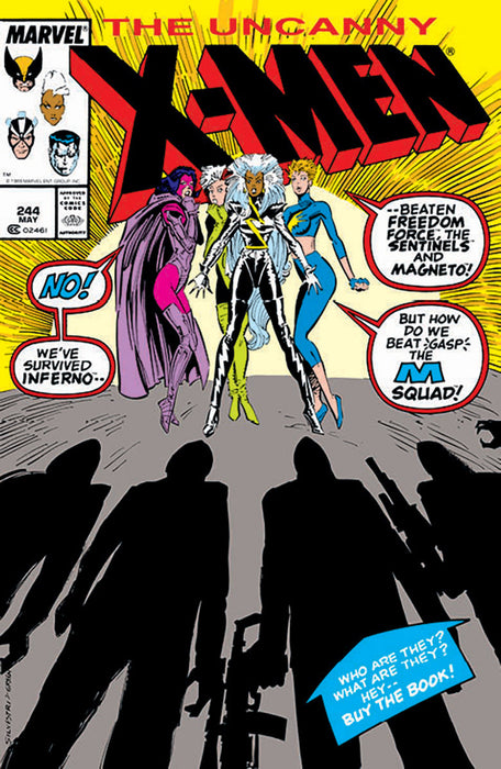 [Foil] Uncanny X-Men #244 Facsimile Unknown Comics Marc Silvestri Exclusive Var (10/02/2024) - for just $40! 