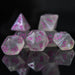 Unicorn Tears (Pink) Acrylic Dice Set - Just $9.99! Shop now at Retro Gaming of Denver