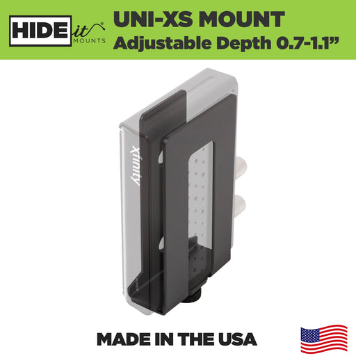 HIDEit Uni-XS | Adjustable Extra Small Electronic Device Wall Mount - for just $18! 