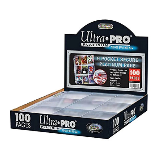 Ultra PRO: Platinum Hologram Standard 9-Pocket Pages - 3-Holes (100-Pack) - for just $29.99! 