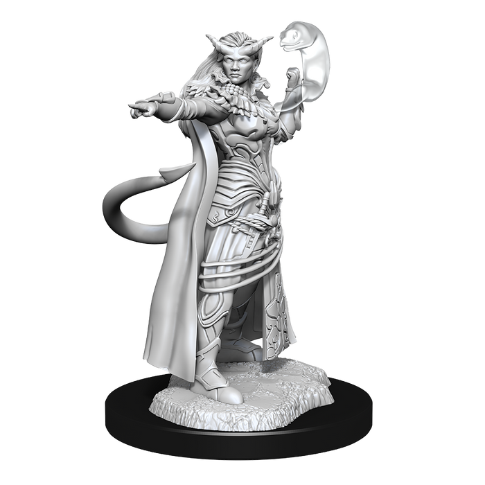 D&D: Nolzur's Marvelous Miniatures - Tiefling Sorcerer Female - for just $5.99! 