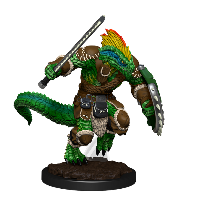 D&D: Nolzur's Marvelous Miniatures - Lizardfolk Barbarian & Lizardfolk Cleric - for just $5.99! 