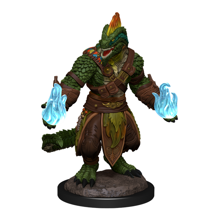 D&D: Nolzur's Marvelous Miniatures - Lizardfolk Barbarian & Lizardfolk Cleric - for just $5.99! 
