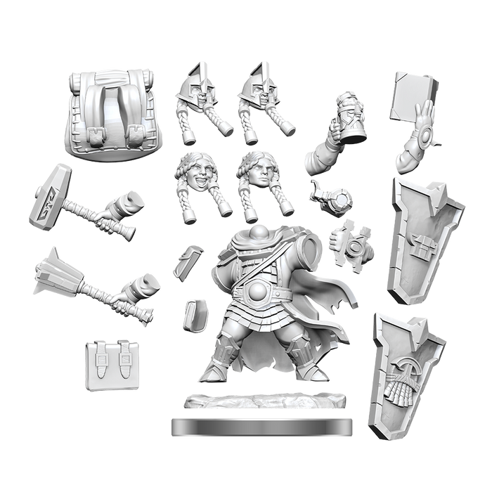 D&D: Frameworks - Dwarf Cleric Female - for just $17.99! 