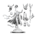 D&D: Frameworks - Human Druid Female - for just $17.99! 