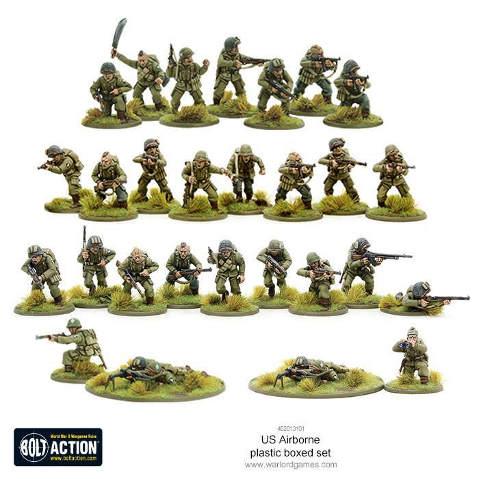 Bolt Action: US Airborne Late WWII US Paratroopers - for just $56! 