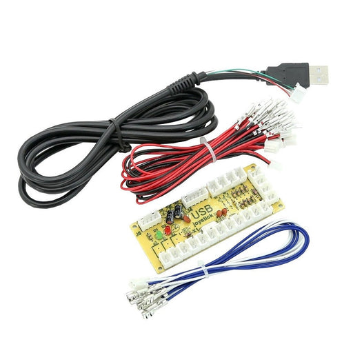 RAC-C200 Zero Delay Arcade Joystick  USB  Encoder PC Button Board Cables 2Pin Kit - Just $9.99! Shop now at Retro Gaming of Denver