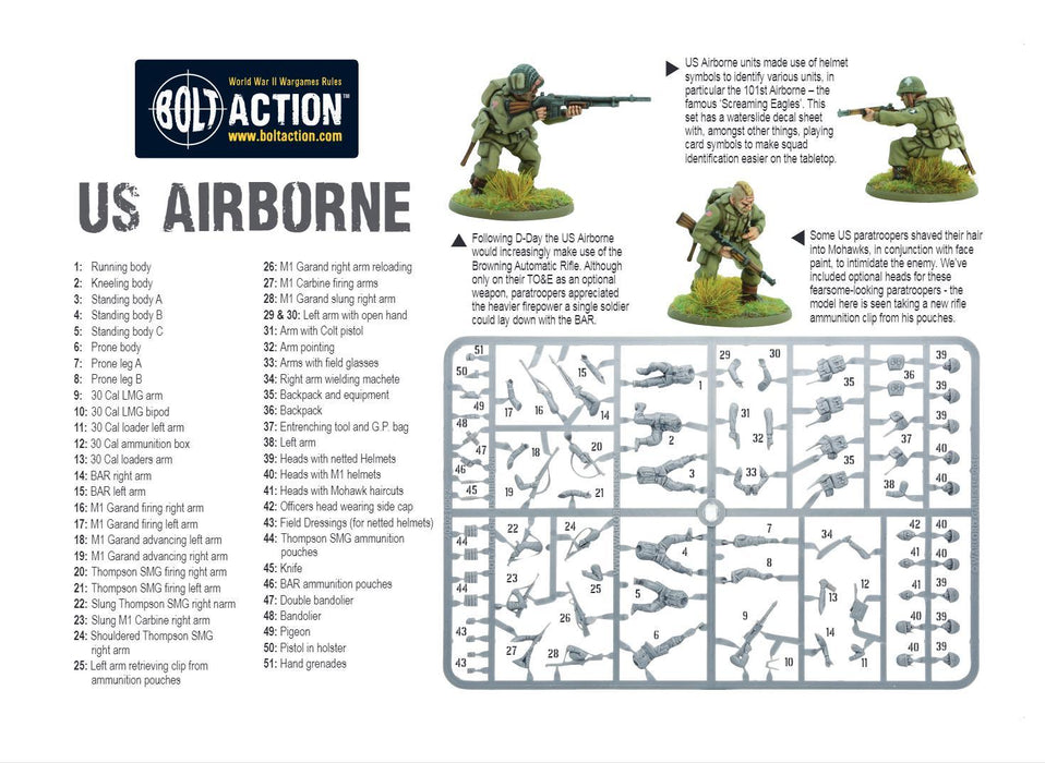 Bolt Action: US Airborne Late WWII US Paratroopers - for just $56! 