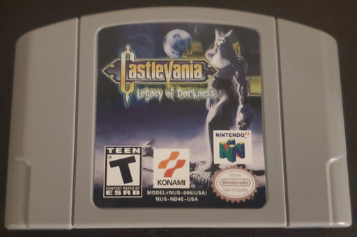 Castlevania Legacy of Darkness N64 Nintendo 64 Video Game Cartridge - for just $21.99! 