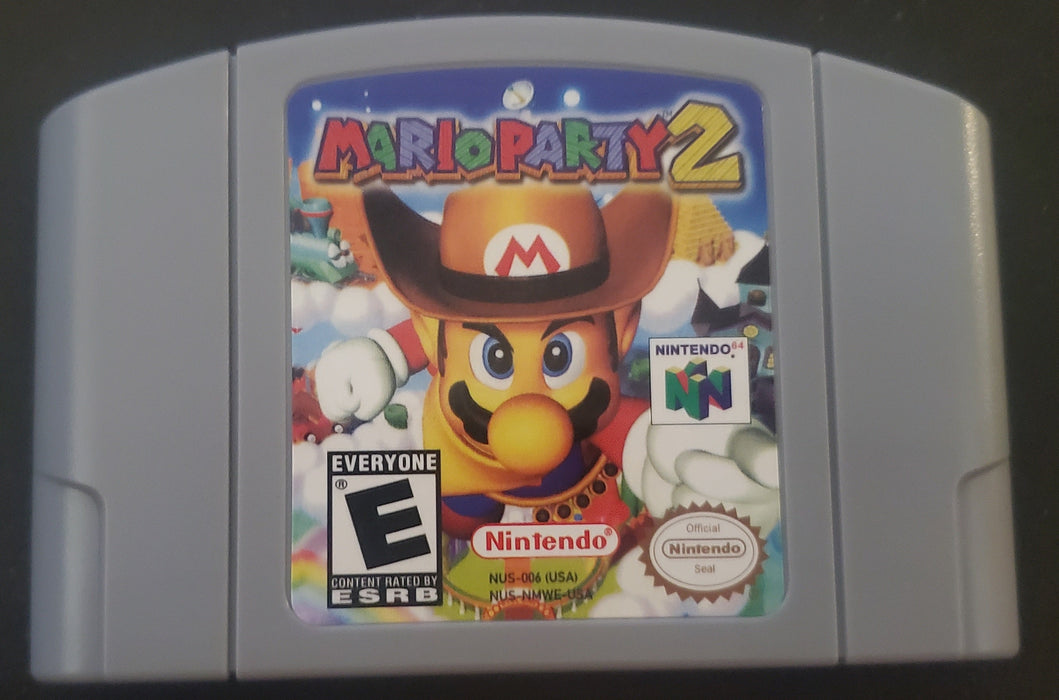 Mario Party 2 N64 Nintendo 64 Video Game Cartridge 2000 - for just $21.99! 