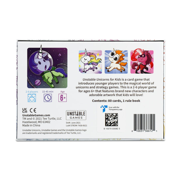 Unstable Unicorns Kids Edition - for just $15! 