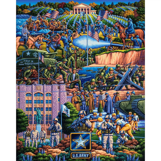 U.S. Army 500 Piece Jigsaw Puzzle Dowdle - for just $17.99! 