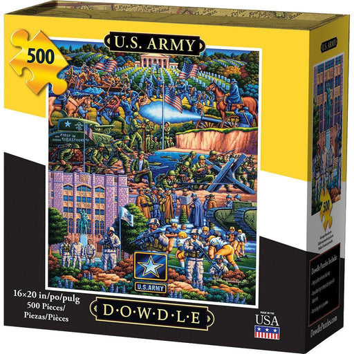 U.S. Army 500 Piece Jigsaw Puzzle Dowdle - for just $17.99! 